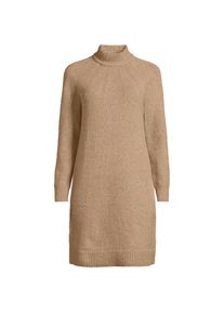 LANDS' END Boucl&eacute;-Kleid f&uuml;r Damen, Damen, size: regular, Braun, Baumwoll-Mischung/Woll-Mischung/Nylon-Mischung, by Lands' End