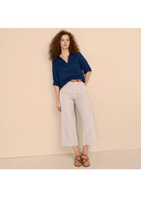 LANDS' END 7/8-Hose aus Leinen f&uuml;r Damen, Damen, size: regular, Elfenbein, by Lands' End