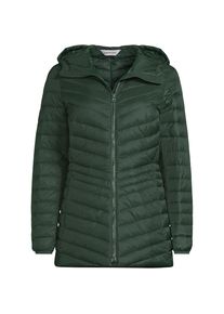 LANDS' END Daunenjacke WANDERWEIGHT Verstaubar Ultraleicht mit Kapuze f&uuml;r Damen in Plus-Gr&ouml;&szlig;e, Damen, size: plus, Gr&uuml;n, Nylon/Daunen, by Lands' End