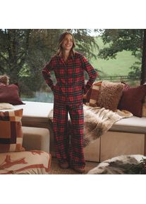 LANDS' END Pyjamahose aus reinem Baumwoll-Flanell f&uuml;r Damen in Petite-Gr&ouml;&szlig;e, Damen, size: petite, Rot, Baumwolle, by Lands' End
