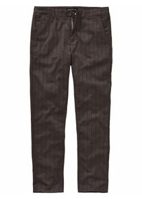 Mey & Edlich Mey & Edlich Herren Streifenwechsel-Chino Braun 56 % Baumwolle, 28 % Polyester, 15 % Viskose, 1 % Elasthan