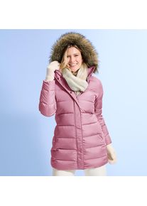 LANDS' END Daunenmantel mit Kapuze f&uuml;r Damen, Damen, size: regular, Pink, Polyester, by Lands' End