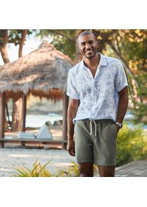 LANDS' END Chino-Shorts mit Dehnbund f&uuml;r Herren, Herren, size: regular, Gr&uuml;n, Elasthan/Baumwoll-Mischung, by Lands' End