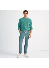 LANDS' END Schlupfbund-Chino f&uuml;r Herren, Herren, size: regular, Blau, Baumwolle/Leinen, by Lands' End
