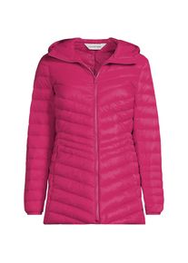 LANDS' END Daunenjacke WANDERWEIGHT Verstaubar Ultraleicht mit Kapuze f&uuml;r Damen in Plus-Gr&ouml;&szlig;e, Damen, size: plus, Pink, Nylon/Daunen, by Lands' End