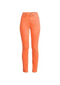 LANDS' END Slim Fit Stretch-Jeans High Waist in Plus-Gr&ouml;&szlig;e, Damen, size: plus, Orange, Elasthan/Baumwoll-Mischung/Polyester-Mischung, by Lands' End