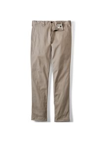 LANDS' END Slim Fit Stretch-Chino, Herren, size: regular, Beige, Baumwolle, by Lands' End