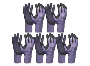 9010582001082 - Vasalat - Arbeitshandschuh Gebol Handschuhe Multi Flex Lady lila Größe 6 (xs) 5 Paar