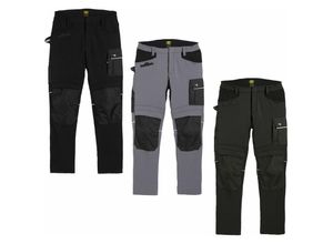 8053607081783 - Utility Pant Carbon Unfallverhütungshose - s - Schwarze - Schwarze - Diadora