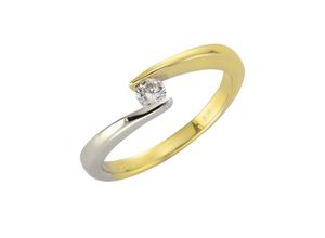 4006046234221 - Fascination by Ellen K Ring 375 - Gold Zirkonia weiß Glänzend (Größe 056 (178))