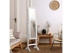 0661706083898 - Freistehender Schmuckschrank mit Spiegel Spiegelschrank mit Verstellbarer Winkel Glitzernder Rahmen Standspiegel Schmuckregal Ganzkoerperspiegel 0661706083898 - Freistehender Schmuckschrank mit Spiegel Spiegelschrank mit Verstellbarer Winkel Glitzernder Rahmen Standspiegel Schmuckregal Ganzkoerperspiegel