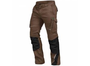 4003457392939 - Bundhose Herren Flex-Line FLEXH29 Gr 42 haselnuss schwarz - haselnuss schwarz