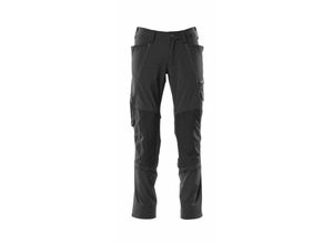 5711074715787 - Accelerate Hose mit CORDURA-Knietaschen 18479-311-09 Vier-Wege-Stretchstoff Gr 98 schwarz - schwarz - Mascot