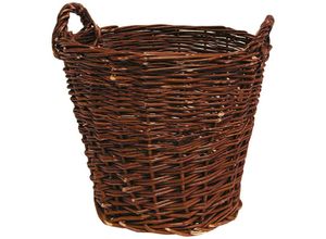 4250407306724 - Buri - Weidenkorb Einkaufskorb 50x35cm Weidengeflecht Kartoffelkorb Obstkorb Flechtkorb