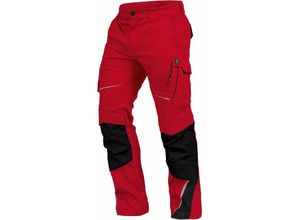 4003457388543 - Bundhose Herren Flex-Line FLEXH22 Gr 102 rot schwarz - rot schwarz - Leibwächter