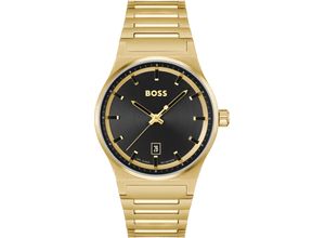 7613272563970 - Quarzuhr BOSS CANDOR 1514077 Armbanduhren goldfarben Damen Herrenuhr Damenuhr Armbanduhr Datum Edelstahlarmband