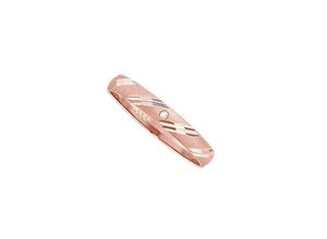 4007972608667 - Trauring FIRETTI Schmuck Geschenk Gold 375 Hochzeit Ehering LIEBE Fingerringe Gr 165 001 ct SI = kleine Einschlüsse mit Brillant Roségold 375 30 mm rosegold (roségoldfarben) Trauringe Made in Germany wahlweise mit oder ohne Brillant