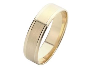 4007972351372 - Trauring FIRETTI Schmuck Geschenk Gold 375 Hochzeit Ehering LIEBE Fingerringe Gr 20 ohne Brillanten Gelbgold 375 6 mm gelb (gelbgoldfarben) Made in Germany wahlweise mit oder ohne Brillanten