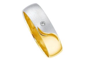 4007972687112 - Trauring FIRETTI Schmuck Geschenk Gold 375 Hochzeit Ehering LIEBE Fingerringe Gr 165 001 ct SI = kleine Einschlüsse mit Brillant Gelbgold 375 5 mm goldfarben (gelbgoldfarben weißgoldfarben) Trauringe Made in Germany wahlweise mit oder ohne Brillant