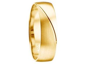 4007972076206 - Trauring FIRETTI Schmuck Geschenk Gold Hochzeit Ehering LIEBE Fingerringe Gr 165 ohne Brillant Gelbgold 585 6 mm gelb (gelbgoldfarben) Trauringe Made in Germany wahlweise mit oder ohne Brillant