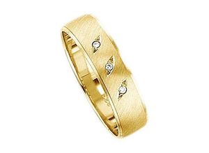 4007972690693 - Trauring FIRETTI Schmuck Geschenk Gold 375 Hochzeit Ehering LIEBE Fingerringe Gr 165 00225 ct SI = kleine Einschlüsse mit Brillanten Gelbgold 585 5 mm gelb (gelbgoldfarben) Trauringe Made in Germany wahlweise mit oder ohne Brillanten