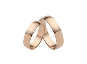 4007972360268 - Trauring FIRETTI Schmuck Geschenk Gold Hochzeit Ehering LIEBE Fingerringe Gr 165 ohne Brillant Roségold 375 5 mm rosegold (roségoldfarben) Trauringe Made in Germany wahlweise mit oder ohne Brillant