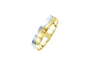 4007972266768 - Trauring FIRETTI Schmuck Geschenk Gold 375 Hochzeit Ehering LIEBE Welle Fingerringe Gr 18 ohne Brillant Gelbgold 375 5 mm goldfarben (gelbgoldfarben weißgoldfarben) Made in Germany wahlweise mit oder ohne Brillanten