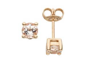 4061861119948 - Paar Ohrstecker JOBO Ohrringe Gr Roségold 585 rosegold (roségold 585) Damen Ohrstecker 585 Roségold mit Morganit