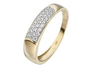 4061861030410 - Goldring JOBO Fingerringe Gr 50 Gelbgold 333 goldfarben (gelbgold 333) Damen Fingerringe 333 Gold mit Zirkonia