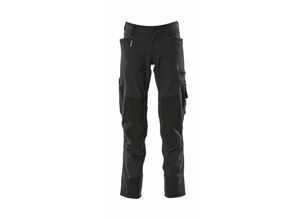 5711074571420 - - Bundhose advanced wasserabweisend mit Knietaschen 17179 Gr 28 schwarz - schwarz