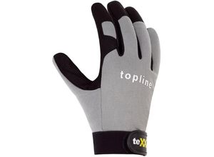 4031301017493 - Trizeratop - teXXor® topline Kunstleder-Handschuhe fresno SB-Verpackung Grau Schwarz