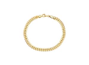 4006046381338 - Goldarmband FIRETTI Schmuck Geschenk Gold 375 Armschmuck Armkette Fischgrät Armbänder Gr 185 Gelbgold 375 gelb (gelbgoldfarben) Damen Armbänder Gold