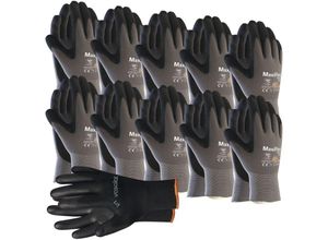 9010582015188 - Maxiflex Handschuhe Gr 11 Ultimate 10 Paar - Arbeitshandschuhe Herren und Damen mit hervorragendem Grip - Montagehandschuhe Nitril