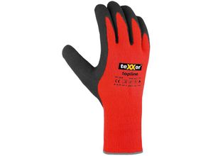 4031301059301 - teXXor® topline Winterhandschuhe POLYACRYL Orange Grau