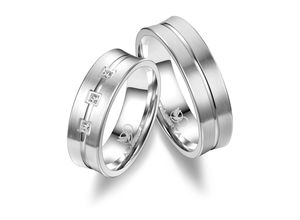 4069415264540 - Partnerring MARRYA Silber Trauring Ehering Partnerring Fingerringe Gr 48 Silber 925 (Sterlingsilber) herren ring silber Damen Freundschaftsringe