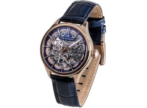 4056007107231 - Automatikuhr CARL VON ZEYTEN Horbach CVZ0072RBLS Armbanduhren blau Damen ArmbanduhrDamenuhr Skelettuhr Made in Germany Mechanische Uhr