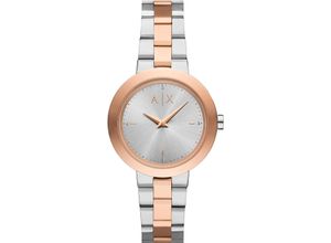 4064092294262 - Quarzuhr ARMANI EXCHANGE Armbanduhren rosegold (silberfarben roségoldfarben) Damen Armbanduhr Damenuhr Edelstahlarmband analog