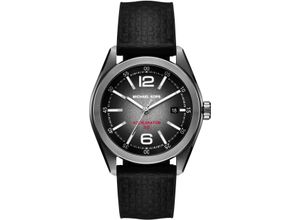 4064092296358 - Quarzuhr MICHAEL KORS ACCELERATOR 20 Armbanduhren schwarz Herren Armbanduhr Herrenuhr Silikonarmband analog