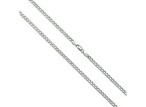 4006046225427 - Collierkettchen VIVANCE Panzerkette 925-  Sterling Silber rhod Halsketten Gr 55cm Silber 925 (Sterlingsilber) Länge 55 cm Breite 38 mm weiß Damen