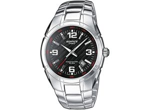 4549526287497 - Quarzuhr EF-125D-1AVEG Armbanduhren silberfarben Herren Armbanduhr Herrenuhr bis 10 bar wasserdicht Datum Neo-Display