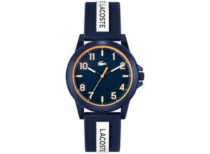 7613272439442 - Quarzuhr LACOSTE Rider 2020142 Armbanduhren blau (dunkelblau weiß) Damen Armbanduhr Kinderuhr Mädchen Jungen ideal auch als Geschenk