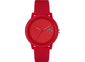 7613272459969 - Quarzuhr LACOSTE LACOSTE1212 2011173 Armbanduhren rot Herren Armbanduhr Herrenuhr Mineralglas Silikonarmband