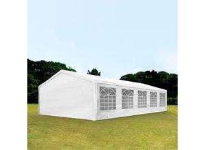 4260546587939 - Partyzelt 5x10m PE 180g m² weiß wasserdicht Gartenzelt Festzelt Pavillon