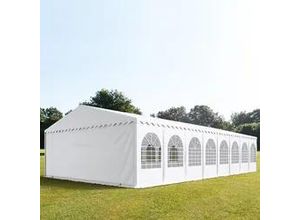 4260456192506 - Partyzelt 8x36m PVC 550 g m² weiß wasserdicht Gartenzelt Festzelt Pavillon