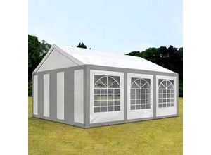 4260409149700 - Partyzelt 3x6m PE 240g m² grau wasserdicht Gartenzelt Festzelt Pavillon