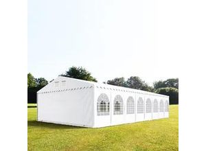 4260187839800 - Partyzelt 7x22m PVC 550 g m² weiß wasserdicht Gartenzelt Festzelt Pavillon