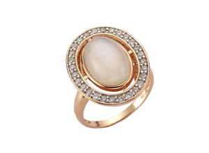 4006046369749 - Zeeme Gemstones Ring 925 - Sterling Silber Mondstein weiß Geschwärzt (Größe 062 (197)) 4006046369749 - Zeeme Gemstones Ring 925 - Sterling Silber Mondstein weiß Geschwärzt (Größe 062 (197))