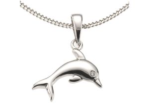 4006046136068 - Zeeme for Kids Anhänger mit Kette 925 - Sterling Silber Zirkonia weiß 36 38cm Glänzend 4006046136068 - Zeeme for Kids Anhänger mit Kette 925 - Sterling Silber Zirkonia weiß 36 38cm Glänzend