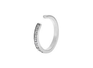 4006046344807 - Zeeme Basic Ohrklemme 925 - Sterling Silber Zirkonia weiß 12cm rhodiniert 4006046344807 - Zeeme Basic Ohrklemme 925 - Sterling Silber Zirkonia weiß 12cm rhodiniert