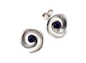 4006046176354 - Paar Ohrstecker ZEEME 925 Sterling Silber Perle schwarz Ohrringe Gr ONE-SIZE Silber 925 (Sterlingsilber) weiß (weiß schwarz) Damen Ohrstecker 4006046176354 - Paar Ohrstecker ZEEME 925 Sterling Silber Perle schwarz Ohrringe Gr ONE-SIZE Silber 925 (Sterlingsilber) weiß (weiß schwarz) Damen Ohrstecker